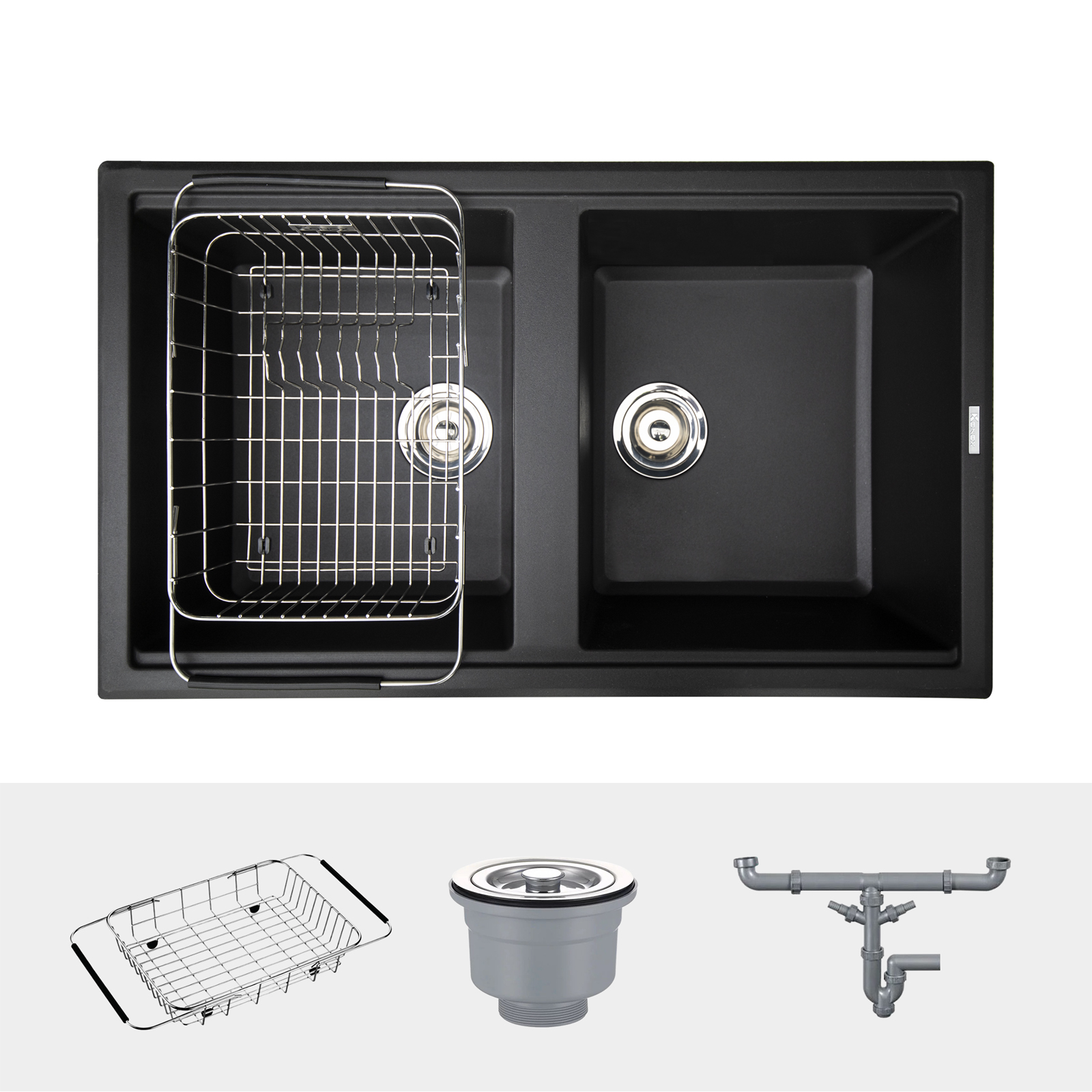 Bồn rửa chén Konox PHOENIX SMART 860 - Ảnh 2