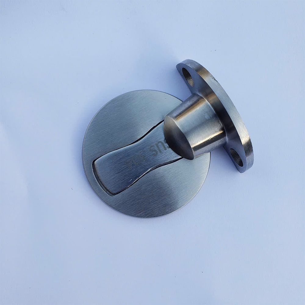 Chặn cửa nam châm gắn sàn HC024 inox 304 - Ảnh 2