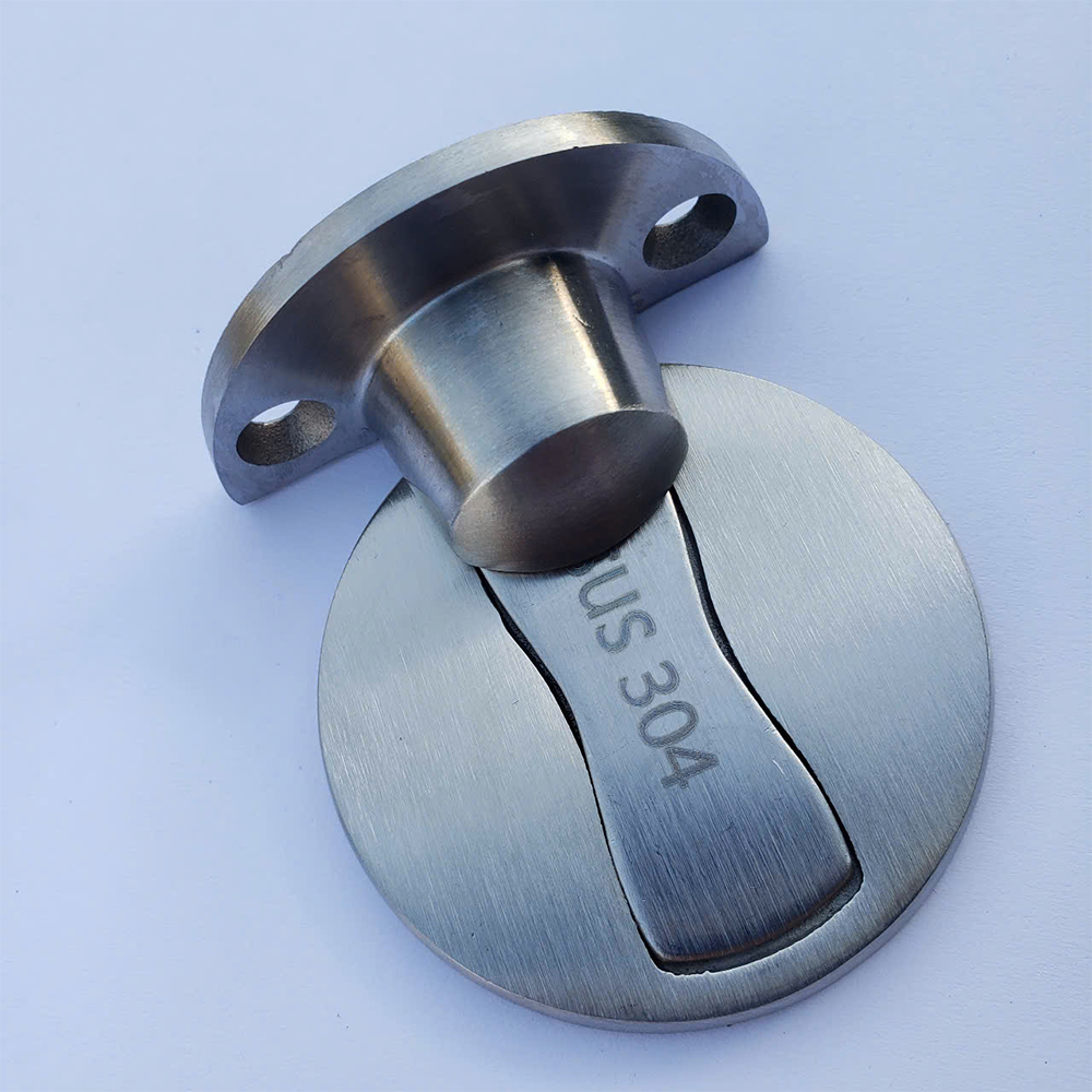 Chặn cửa nam châm gắn sàn HC024 inox 304 - Ảnh 4