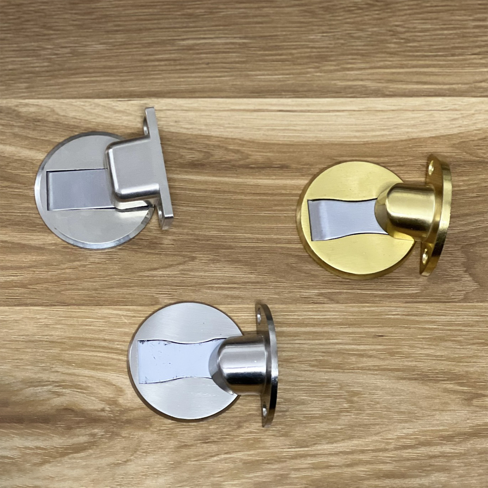 Chặn cửa nam châm gắn sàn HC022 bóng mờ - Ảnh 2