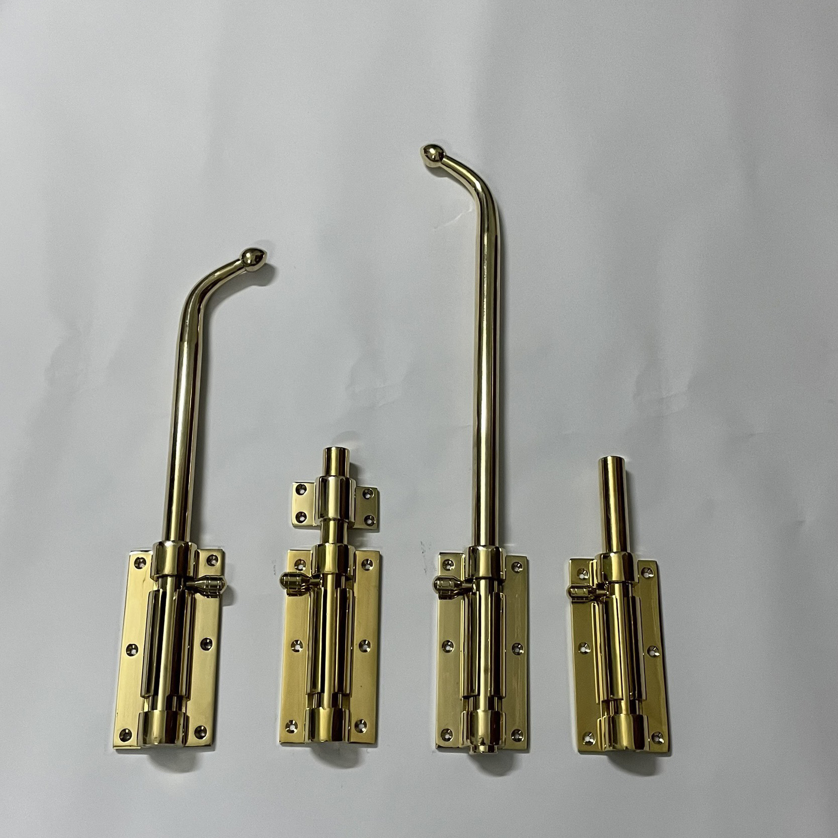 Chốt cửa cổng bằng đồng thau Ø20 dài 400mm - Ảnh 2