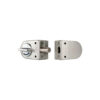 Chốt cửa kính đôi HMR842-08SS 1 mặt núm vặn