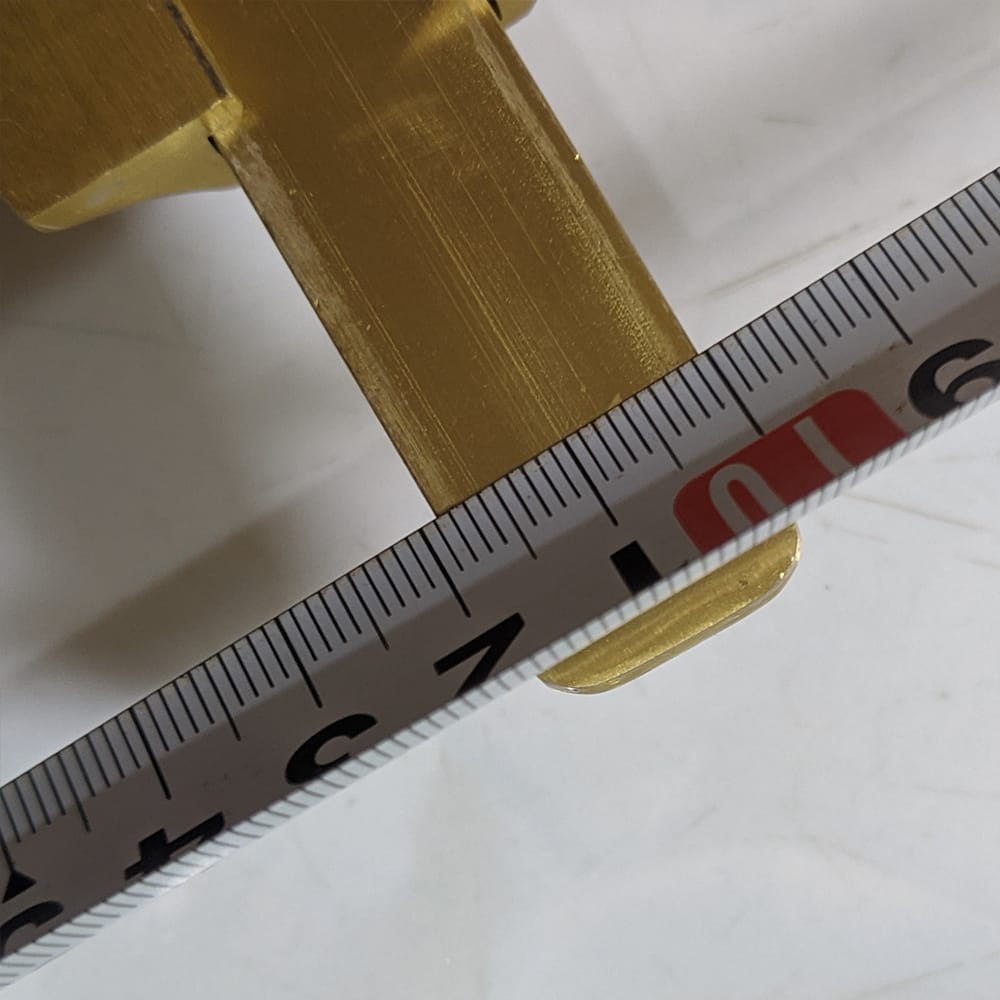 Chốt ngang vuông bằng đồng dài 1T, 1.5T - Ảnh 9