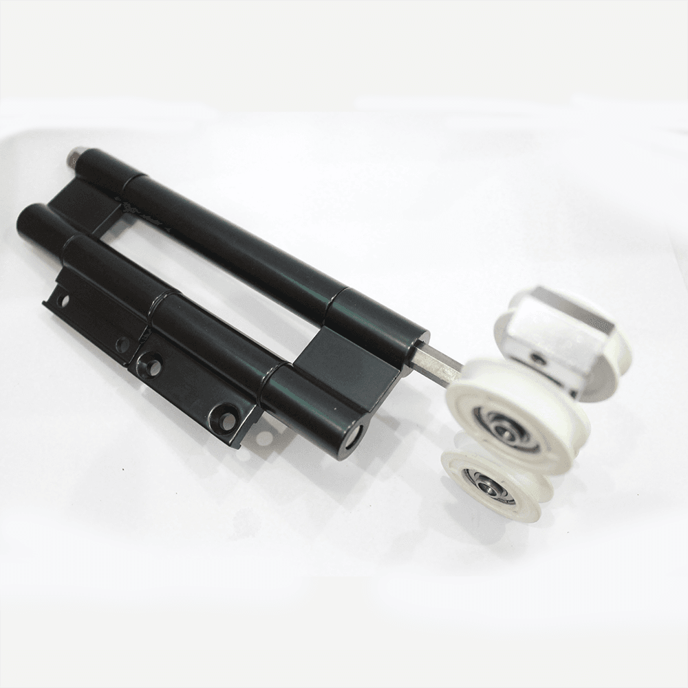 Bản lề bánh xe treo trên Kinlong FXZ1B màu đen, trắng, xám - Ảnh 2