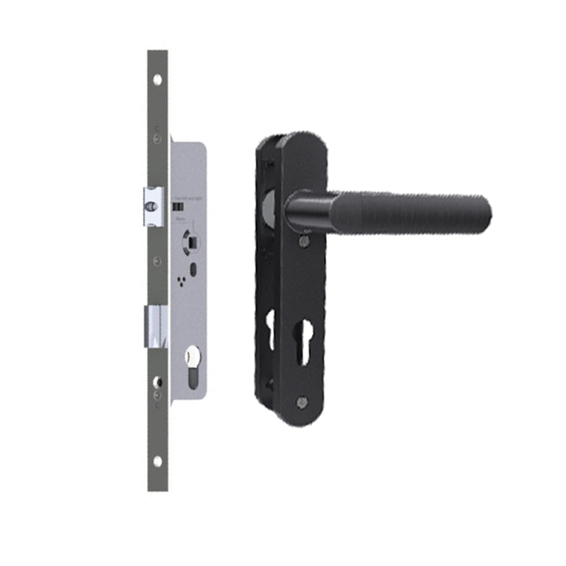Khóa đơn điểm Draho mẫu tay PM-27 màu đen, xám, bạc