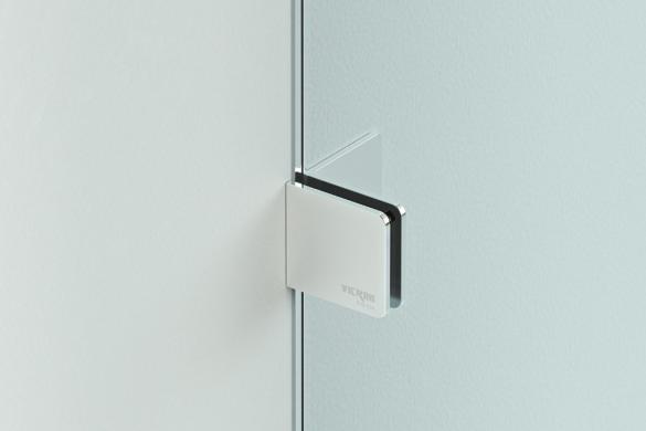 Kẹp kính L tường kính VICKINI 64422.001 PSS - Ảnh 2