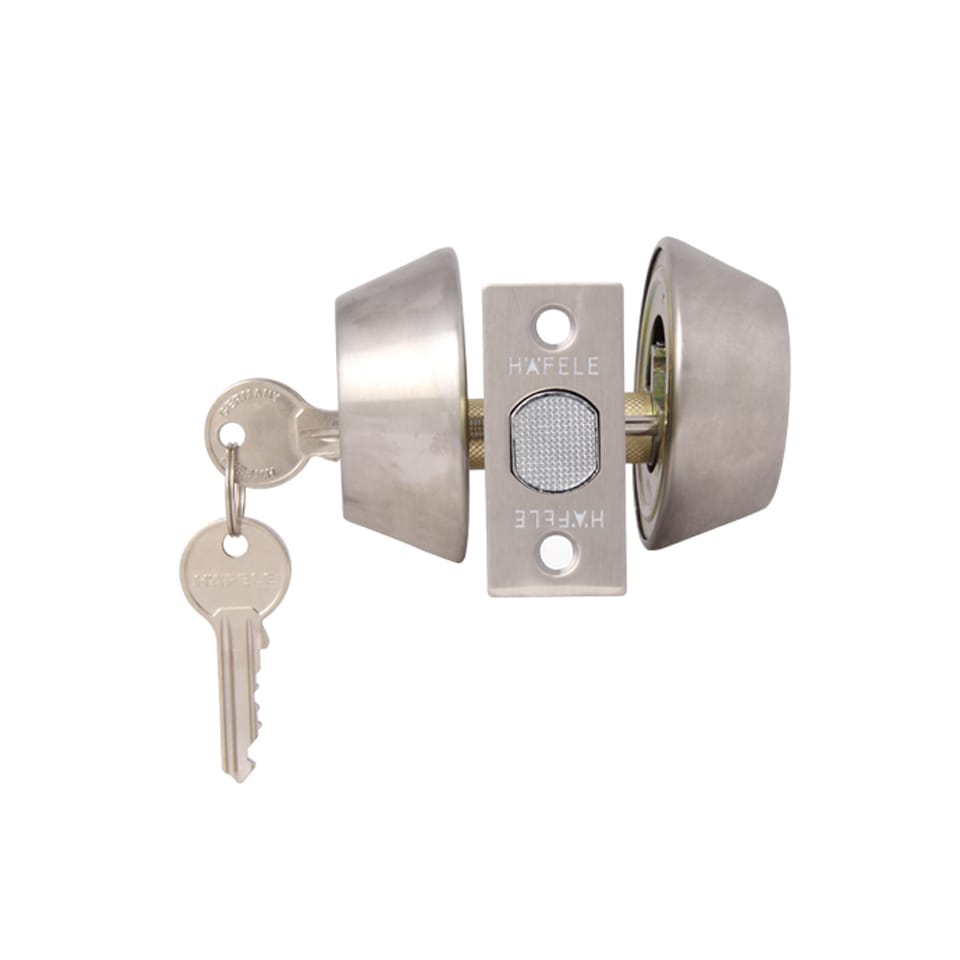Khóa cóc Hafele 911.64.229 2 đầu chìa nhỏ - Ảnh 3