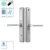 Khóa cửa Ticklock I720 màu trắng bạc