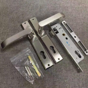 Khóa cửa đố nhỏ KN004-8530 inox 201 bóng mờ