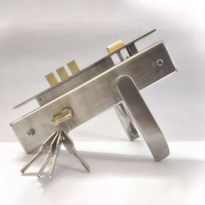 Khóa cửa inox 304 KC003-8530 tay 2ly dài 300mm