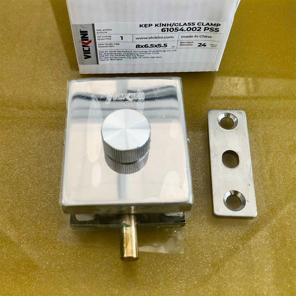 Khóa cửa kính VICKINI 61054.001 PSS