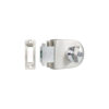 Khóa cửa kính đơn móc HMR848-07SS 1 mặt núm vặn