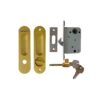 Khóa cửa lùa HMR653K màu vàng 24k