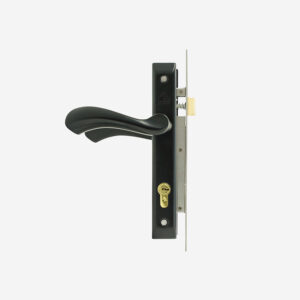 Khóa cửa nhôm Xingfa đơn điểm L632-1D màu đen