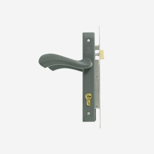 Khóa cửa nhôm Xingfa đơn điểm L632-1G màu ghi