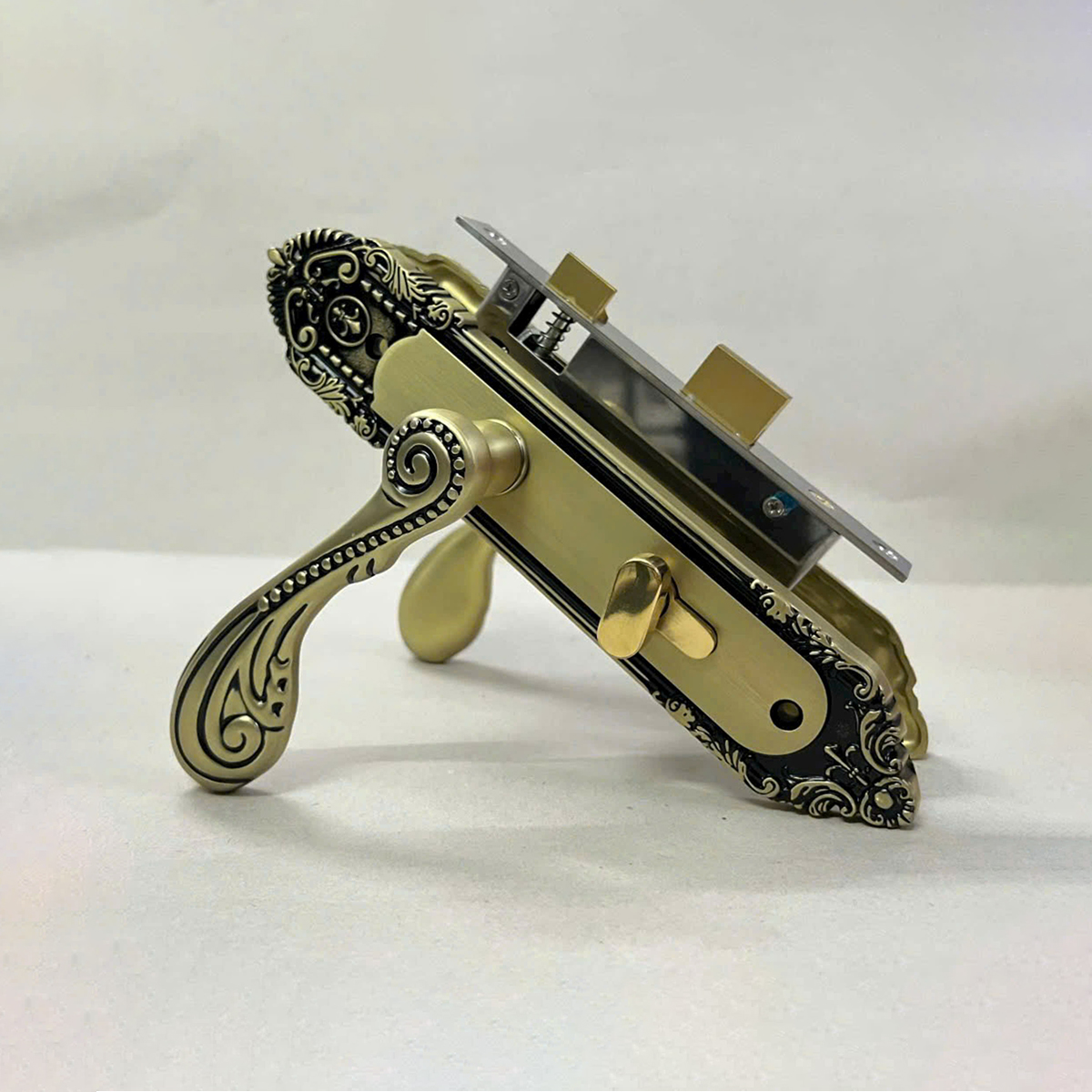 Khóa cửa phòng ngủ KP051-5845 dài 230mm - Ảnh 2