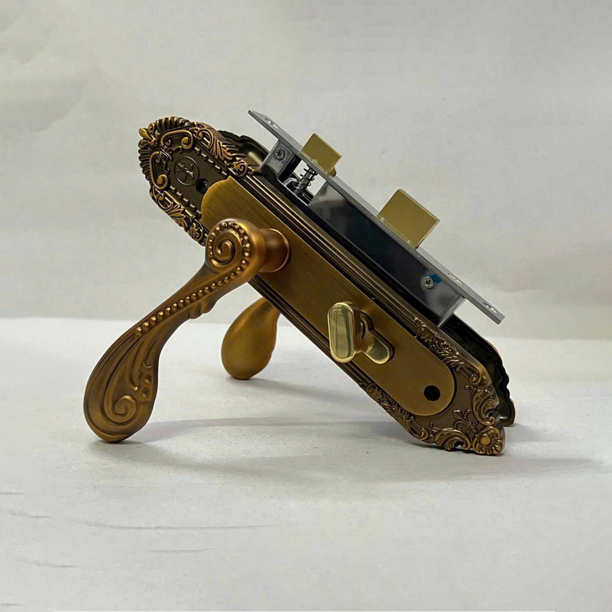 Khóa cửa phòng ngủ KP052-5845 dài 230mm - Ảnh 2