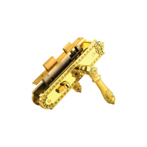 Khóa cửa phòng ngủ KP043-50524K vàng 24k