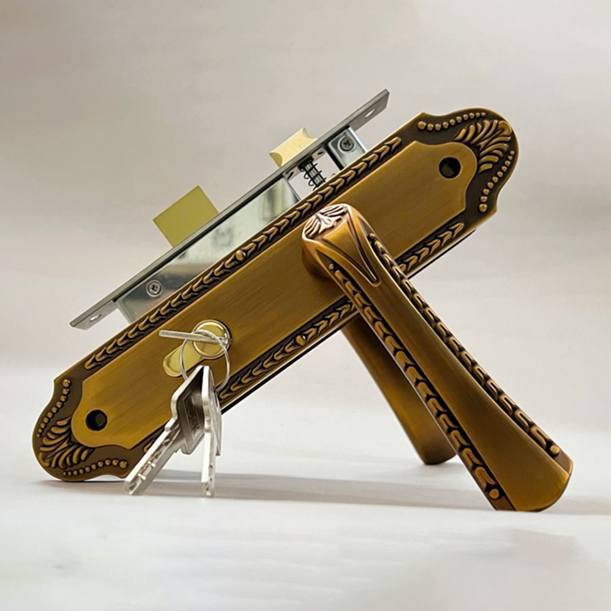 Khóa cửa phòng ngủ KP054-5845 dài 230mm