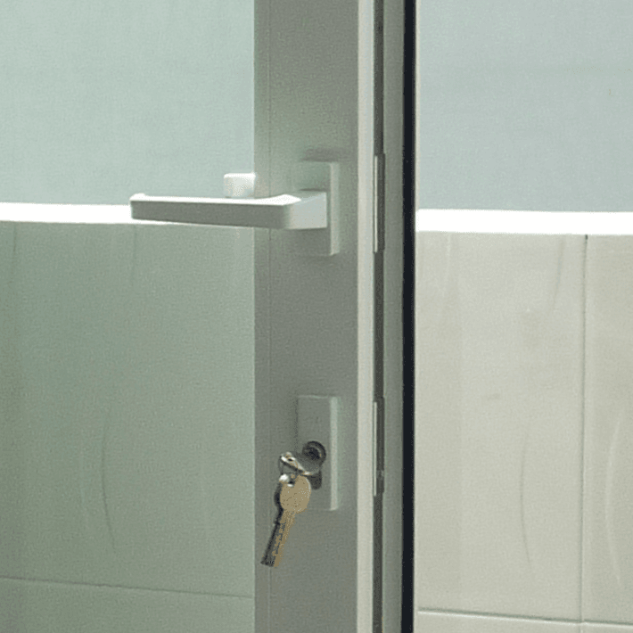 Bộ khóa cửa nhựa window đa điểm GQ 10290 1800 thường - Ảnh 3