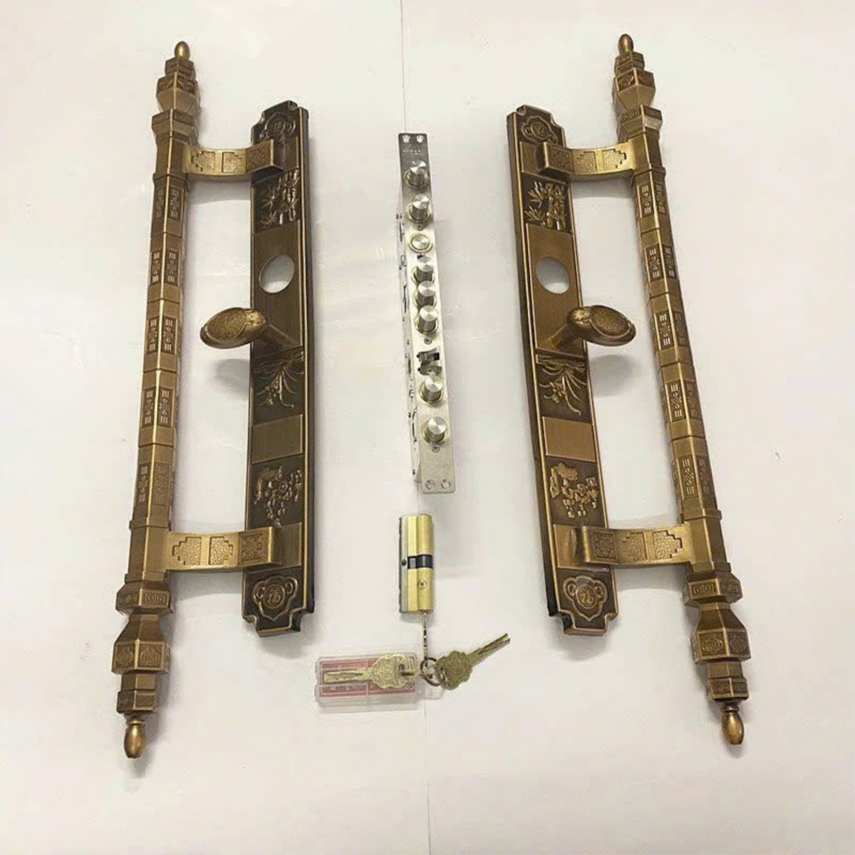 Khóa đại sảnh KS006-6068 AD có tay cầm - Ảnh 3