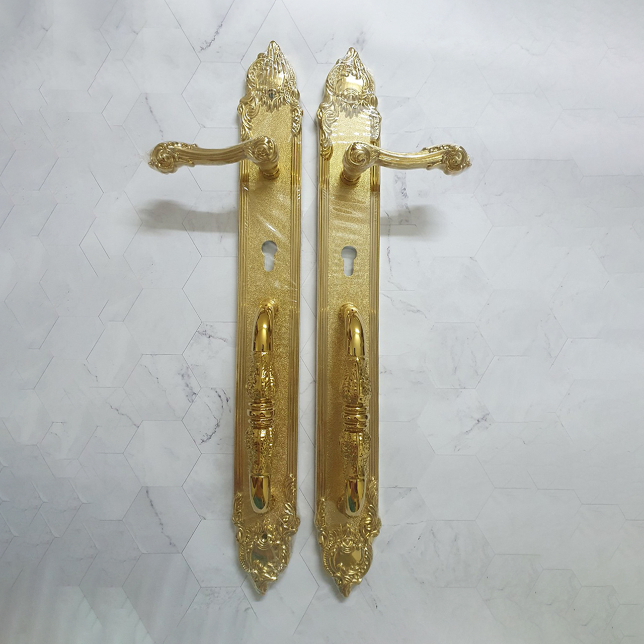 Khóa đại sảnh KS008-8560 PVD dài 600mm
