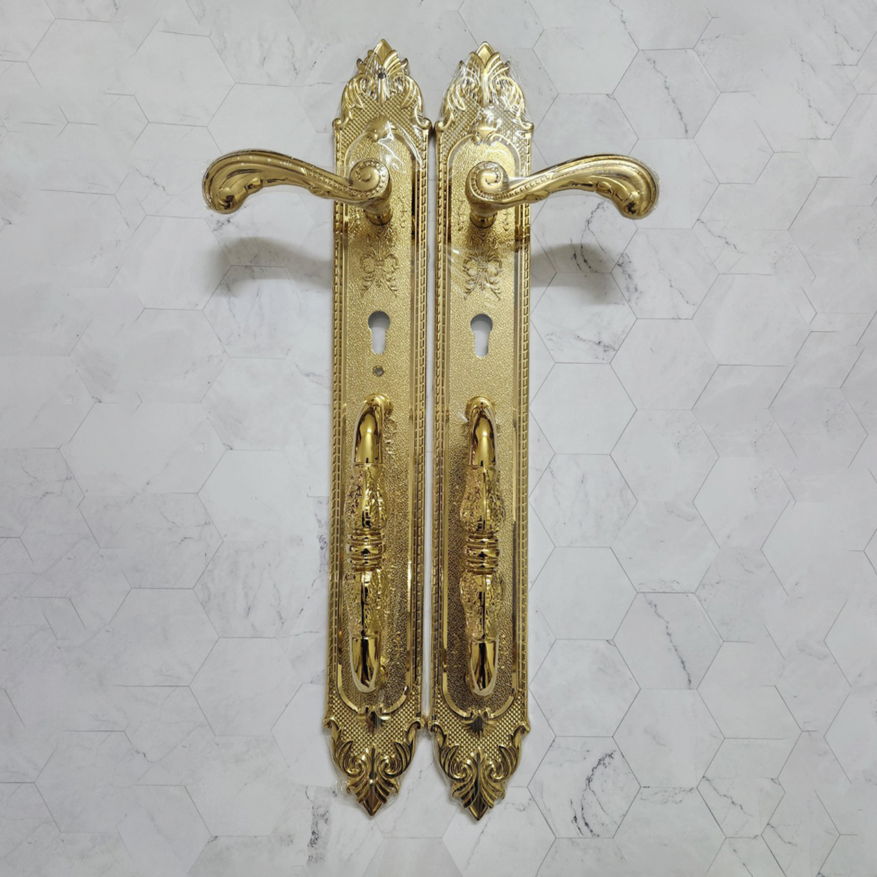 Khóa đại sảnh KS010-8560 PVD dài 600mm