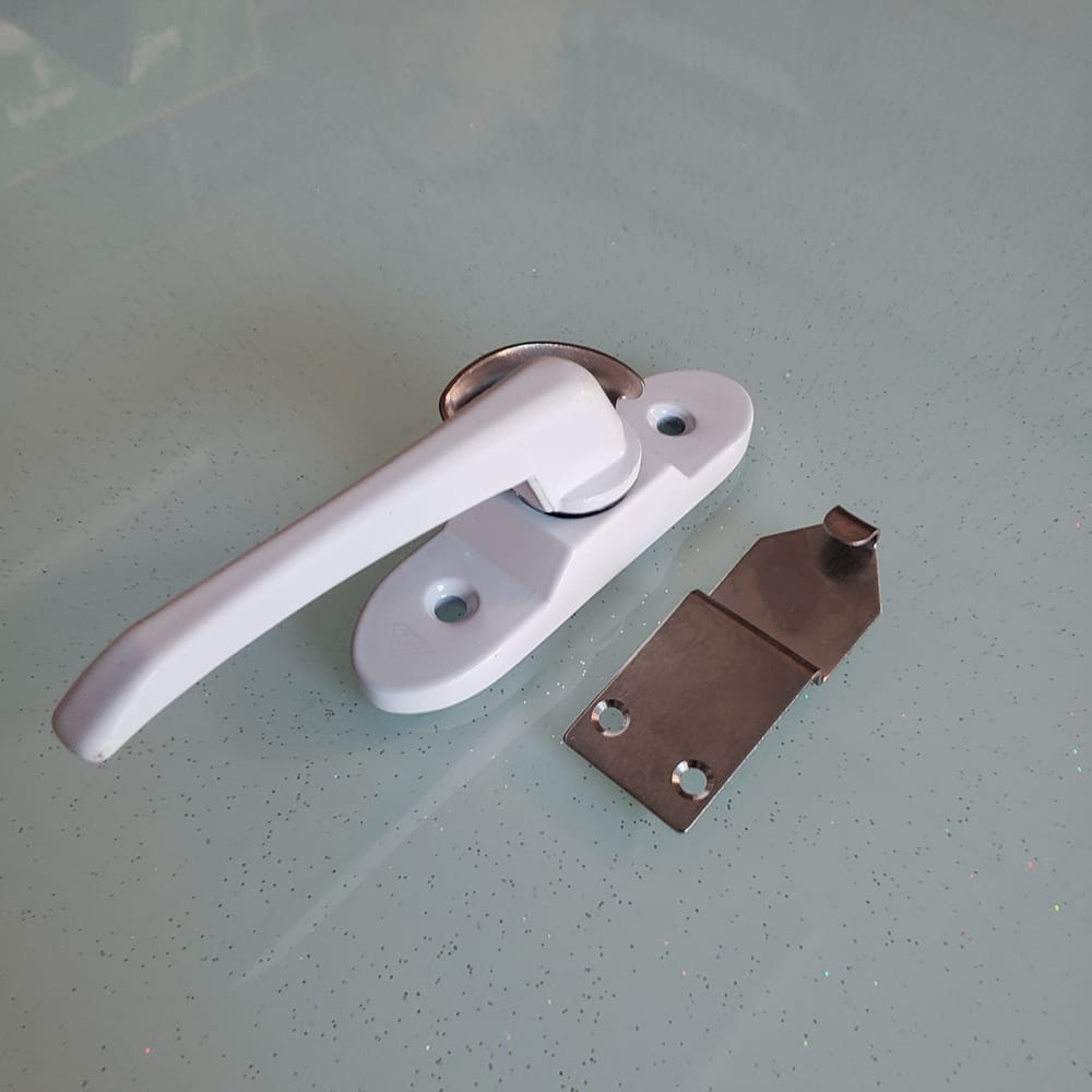 Khóa sò, khóa bán nguyệt của sổ lùa GQ ASSA ABLOY - Ảnh 6