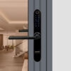 Khóa vân tay cửa nhôm KVT001-S31B màu đen