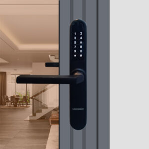 Khóa thẻ từ cửa nhôm KVT003-S31A màu đen