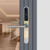 Khóa thẻ từ cửa nhôm KVT004-S31A màu bạc