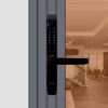 Khóa vân tay cửa nhôm Xingfa KVT012-S30E màu đen