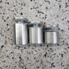Ốc bắt kính TLC001-050 Inox 304 đặc Ø38 dài 5cm bóng mờ