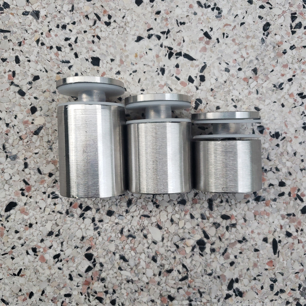 Ốc bắt kính TLC001-050 Inox 304 đặc Ø38 dài 5cm bóng mờ