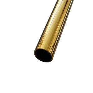 Ống Inox 304 Ø50 R014-3000 màu vàng dài 3m