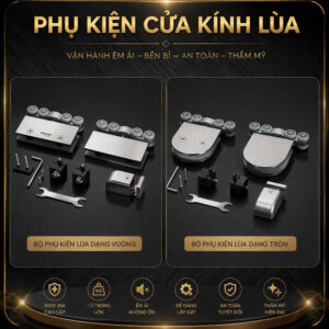 Phụ kiện cửa kính lùa