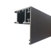Ray trượt cửa lùa treo 1 cánh RNCL001 có ốp che dài 1.9m, 2.8m, 4m, 5m