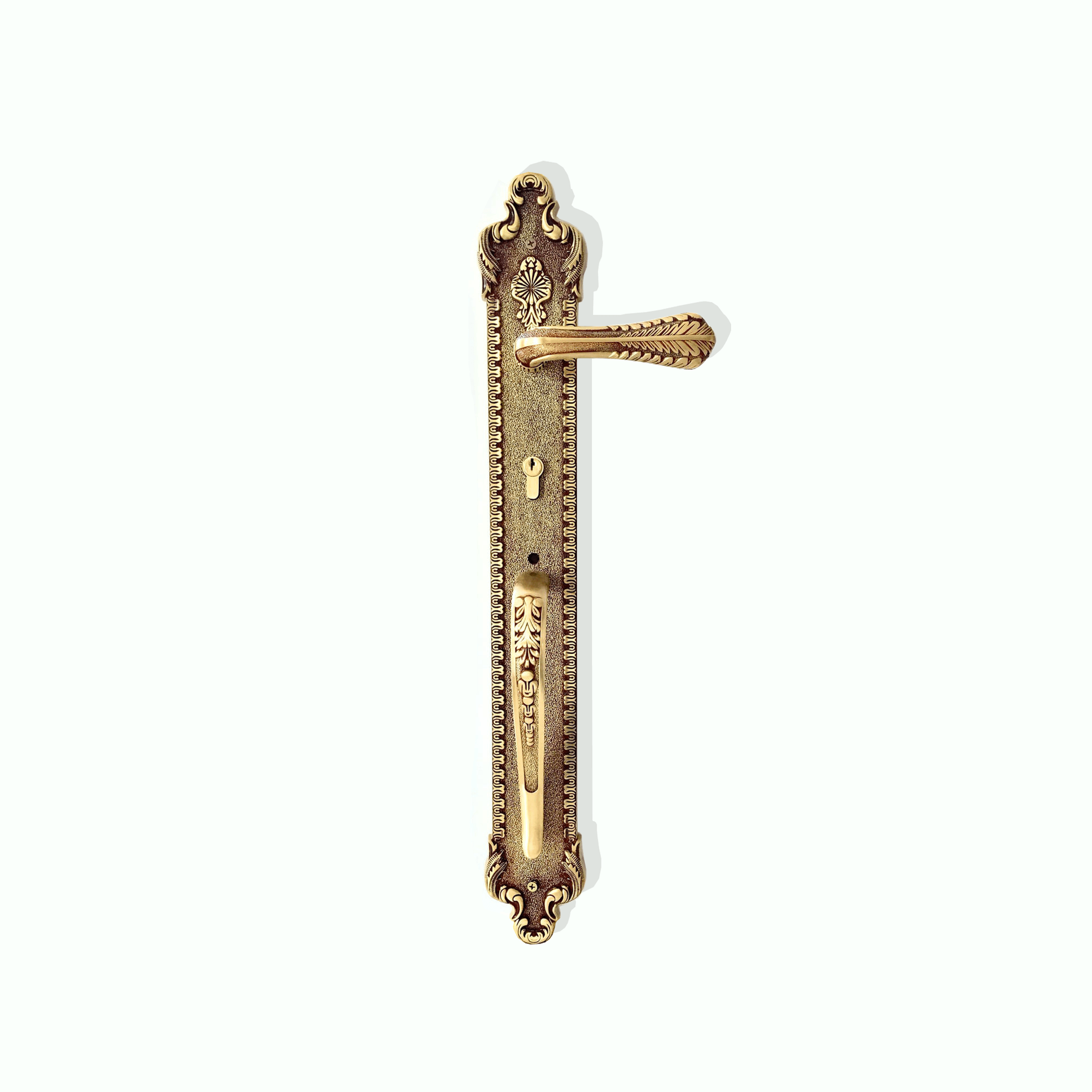 Khóa cửa gỗ đại sảnh Slock Thái Lan SL60101 RG rêu dài 600