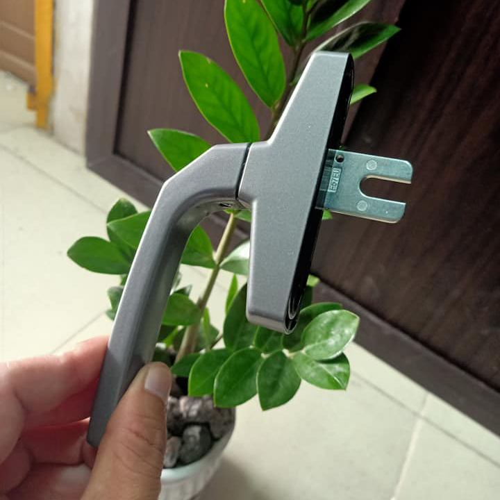 Tay nắm đa điểm cửa sổ Draho F58A màu đen, xám, bạc - Ảnh 3