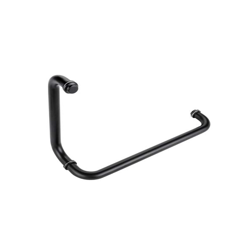 Tay nắm cửa Hafele 903.04.153 tim 275x425 đen mờ