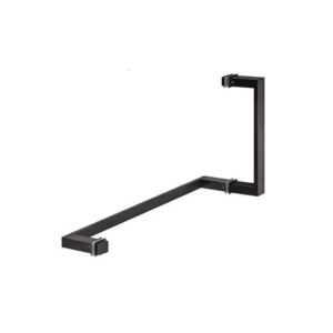 Tay nắm cửa Hafele 903.12.323 tim 300x500 đen mờ