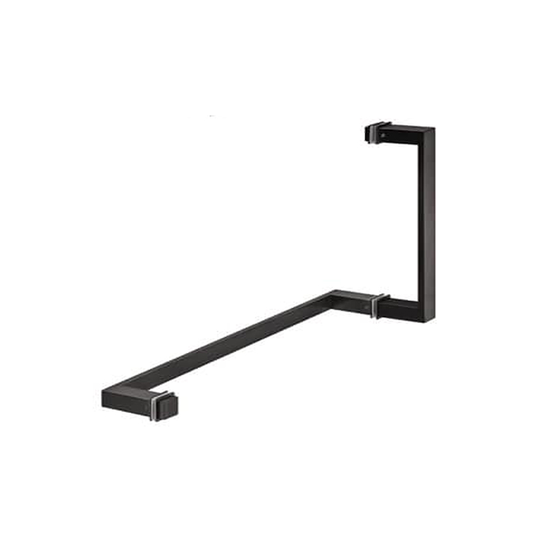 Tay nắm cửa Hafele 903.12.323 tim 300x500 đen mờ
