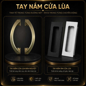 Tay nắm cửa lùa