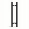 Tay nắm cửa vuông 20×40 TN021 Inox 304 đen mờ