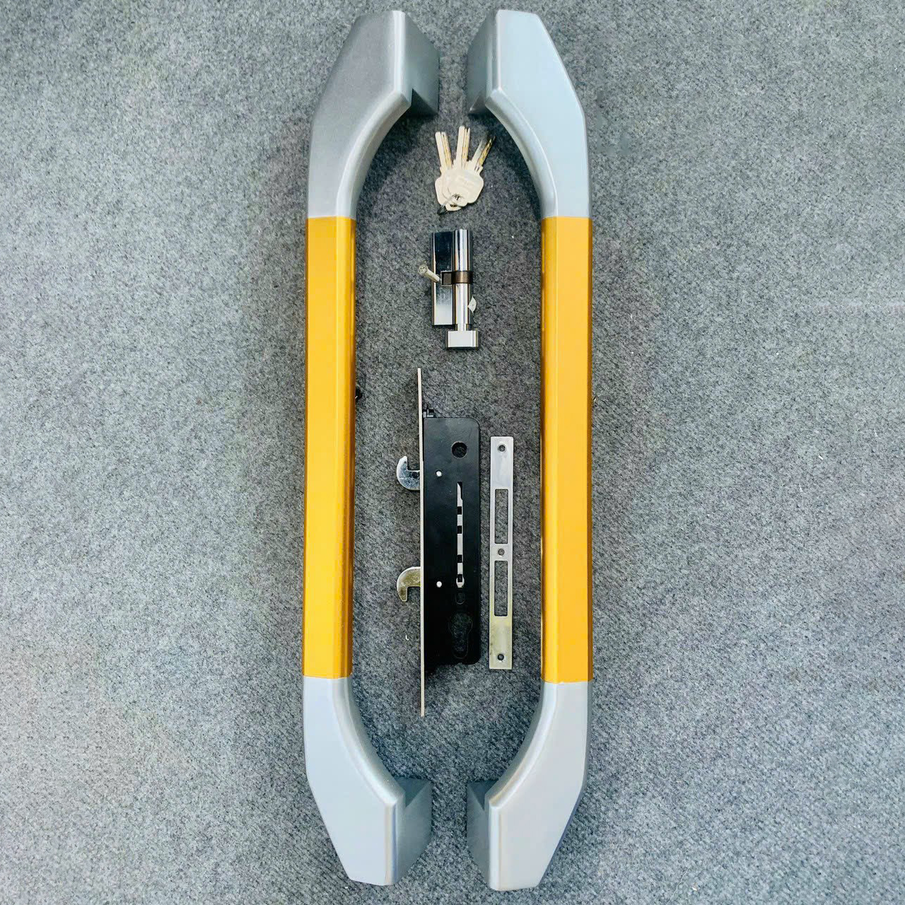 Bộ khóa cửa lùa KCL001-0004