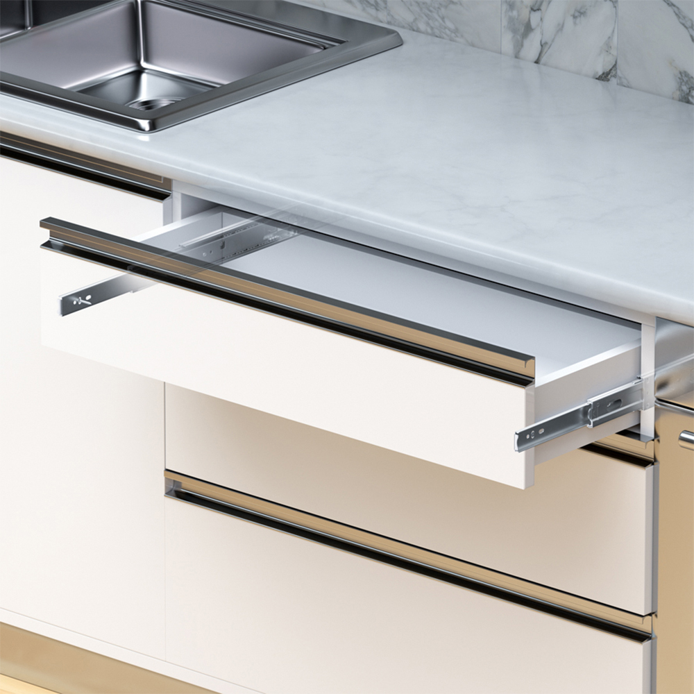 Ray hộc tủ 3 tầng giảm chấn IVAN 02453 - Ảnh 2