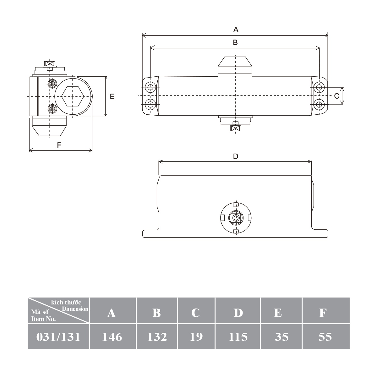 Cùi chỏ hơi GMT 031/0322 25 - 45kg không dừng - Ảnh 2