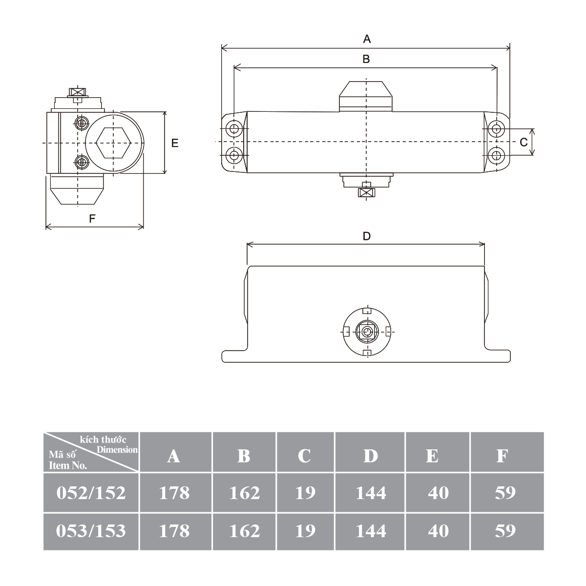 Cùi chỏ hơi GMT 053 60 - 85kg không dừng - Ảnh 2