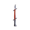 Trụ cầu thang kính TLC009-003 Inox 304 ốp gỗ đế hông
