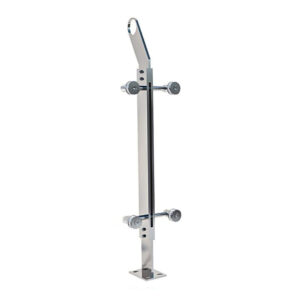 Trụ lan can la kép TLC051 inox 304